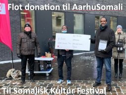Flot donation til AarhuSomali - til Somalisk Kultur Festival